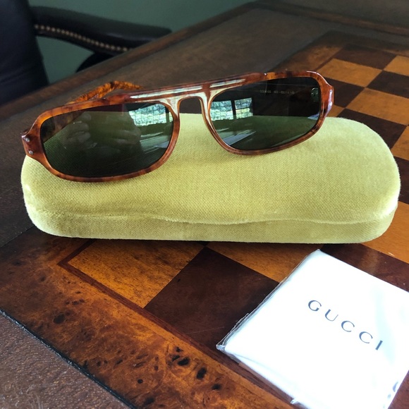gucci 53mm rectangle sunglasses